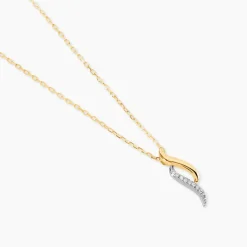 Collier Tylane Or Jaune Diamant