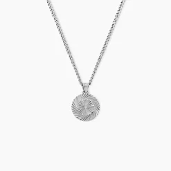 Marc Orian Colliers Fantaisie|Colliers > Collier Valen Acier Blanc