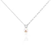 Collier Valent Argent Perle De Culture