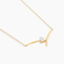 Marc Orian Colliers Cœur|Colliers > Collier Valeriana Or Jaune Oxyde De Zirconium