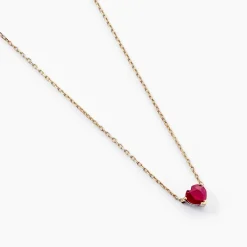 Marc Orian Colliers|Colliers Cœur > Collier Valerius Or Jaune Rubis
