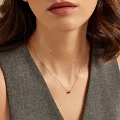 Marc Orian Colliers|Colliers Cœur > Collier Valerius Or Jaune Rubis