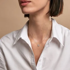 Marc Orian Colliers Diamant|Colliers > Collier Vasya Or Blanc Diamant