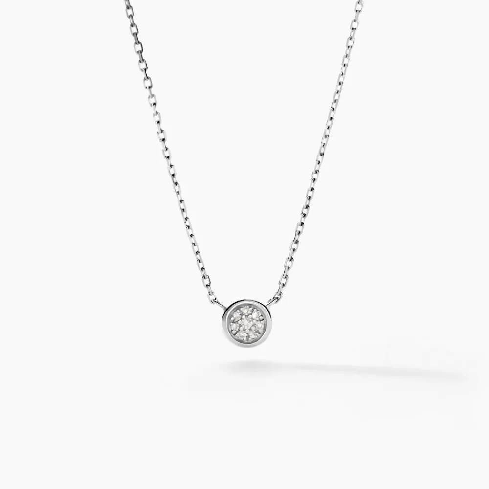 Marc Orian Colliers Diamant|Colliers > Collier Violanda Or Blanc Diamant