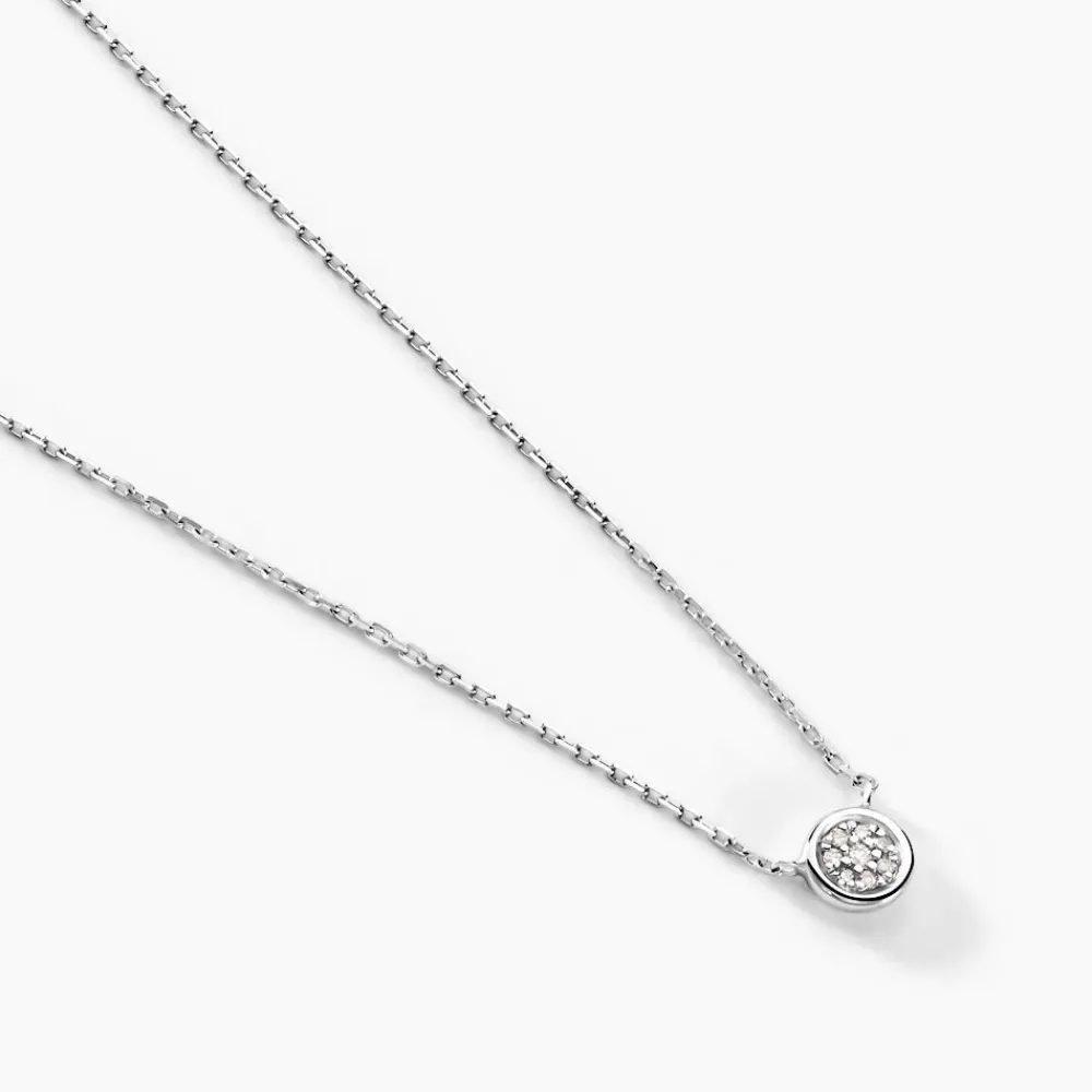 Marc Orian Colliers Diamant|Colliers > Collier Violanda Or Blanc Diamant
