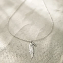 Marc Orian Colliers|Colliers Argent > Collier Violka Argent Blanc
