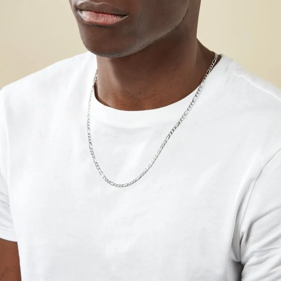 Collier Vivian Argent Blanc