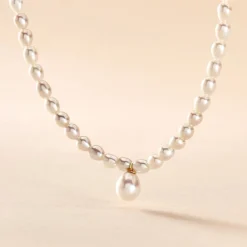 Marc Orian Colliers|Colliers Avec Pierres > Collier Wilfrid Or Jaune Perle De Culture
