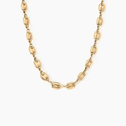 Collier William Plaqué Or Jaune