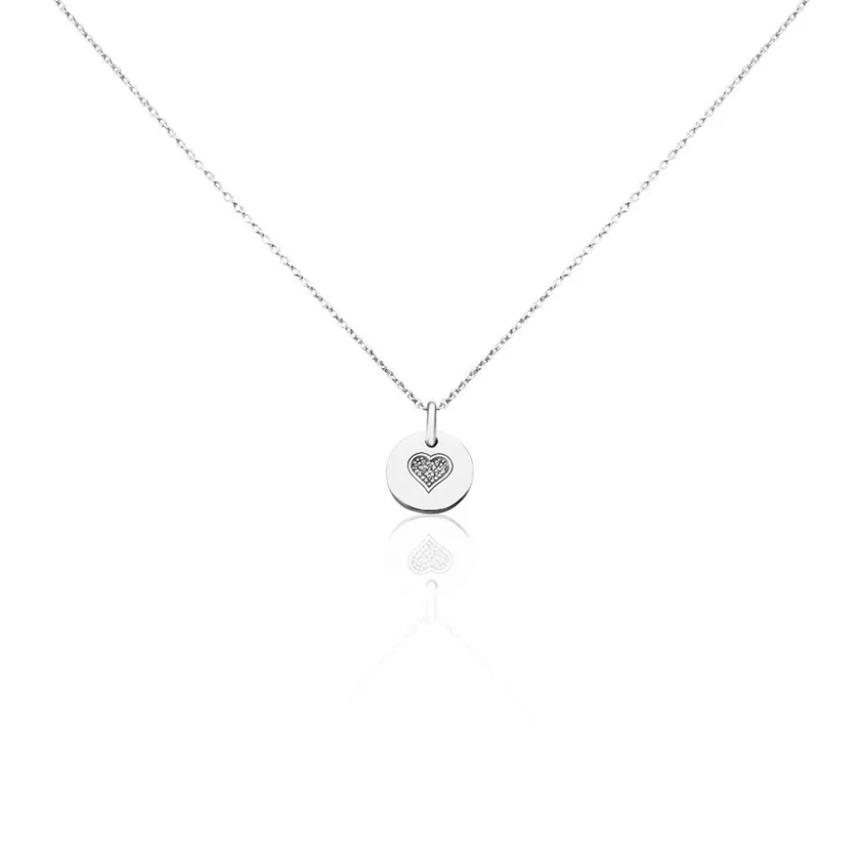 Collier Xaverie Argent Oxyde