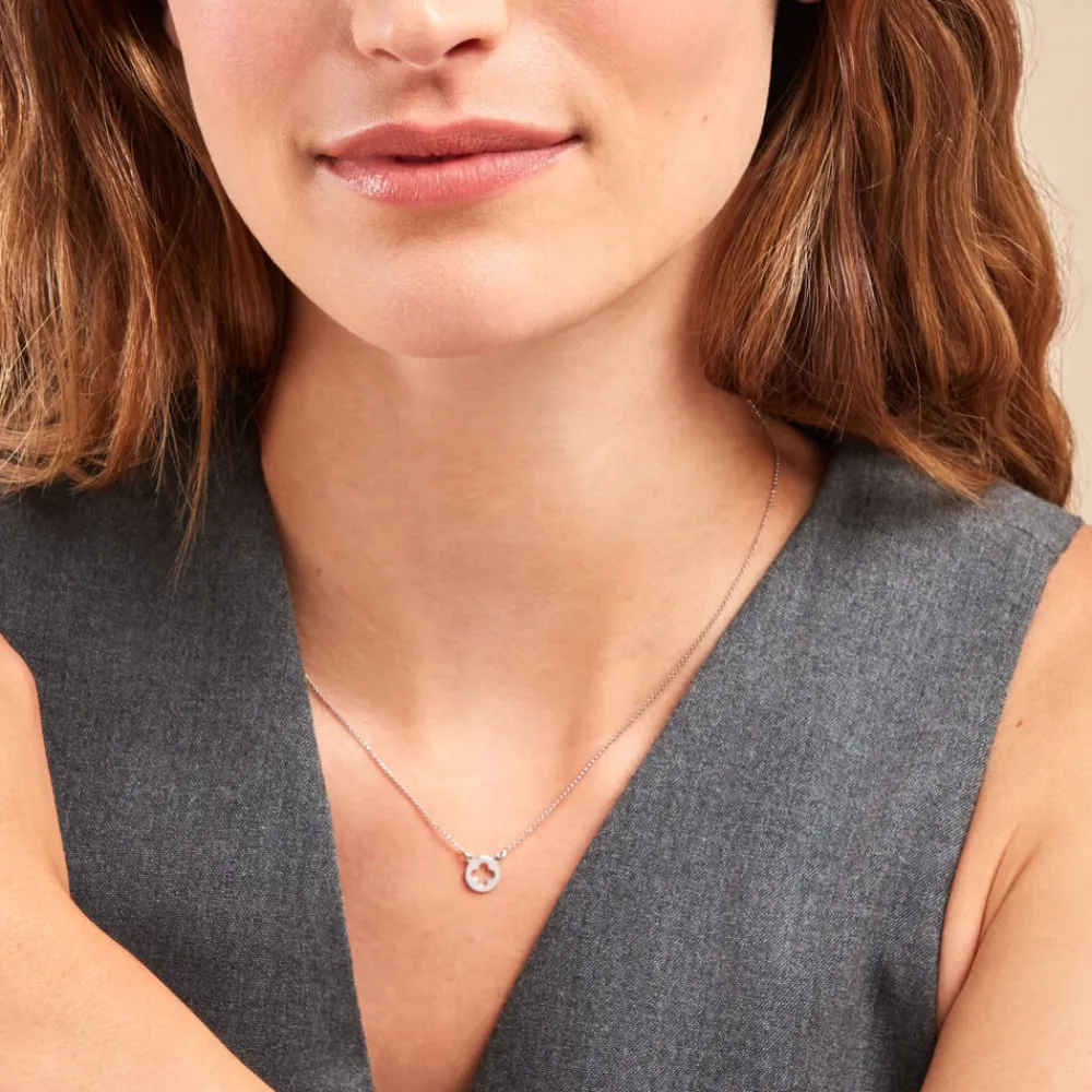 Marc Orian Colliers Fantaisie|Colliers > Collier Yamina Argent Blanc