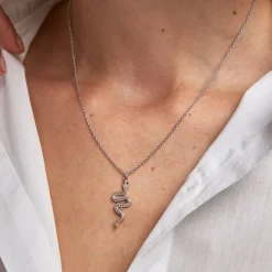Marc Orian Colliers Fantaisie|Colliers > Collier Yoshie Argent Blanc