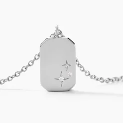 Marc Orian Colliers Fantaisie|Colliers > Collier Youna Argent Blanc Oxyde De Zirconium
