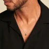 Marc Orian Colliers Fantaisie|Colliers > Collier Zac Argent Blanc