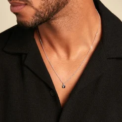 Marc Orian Colliers Fantaisie|Colliers > Collier Zac Argent Blanc