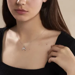 Marc Orian Colliers Fantaisie|Colliers > Collier Zea Argent Nacre
