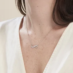 Marc Orian Colliers Fantaisie|Colliers > Collier Zelma Argent Blanc