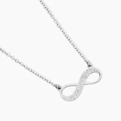Marc Orian Colliers Fantaisie|Colliers > Collier Zelma Argent Blanc