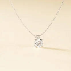 Collier Zilda Or Blanc Oxyde De Zirconium