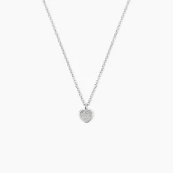 Marc Orian Colliers Fantaisie|Colliers > Collier Zilla Argent Blanc