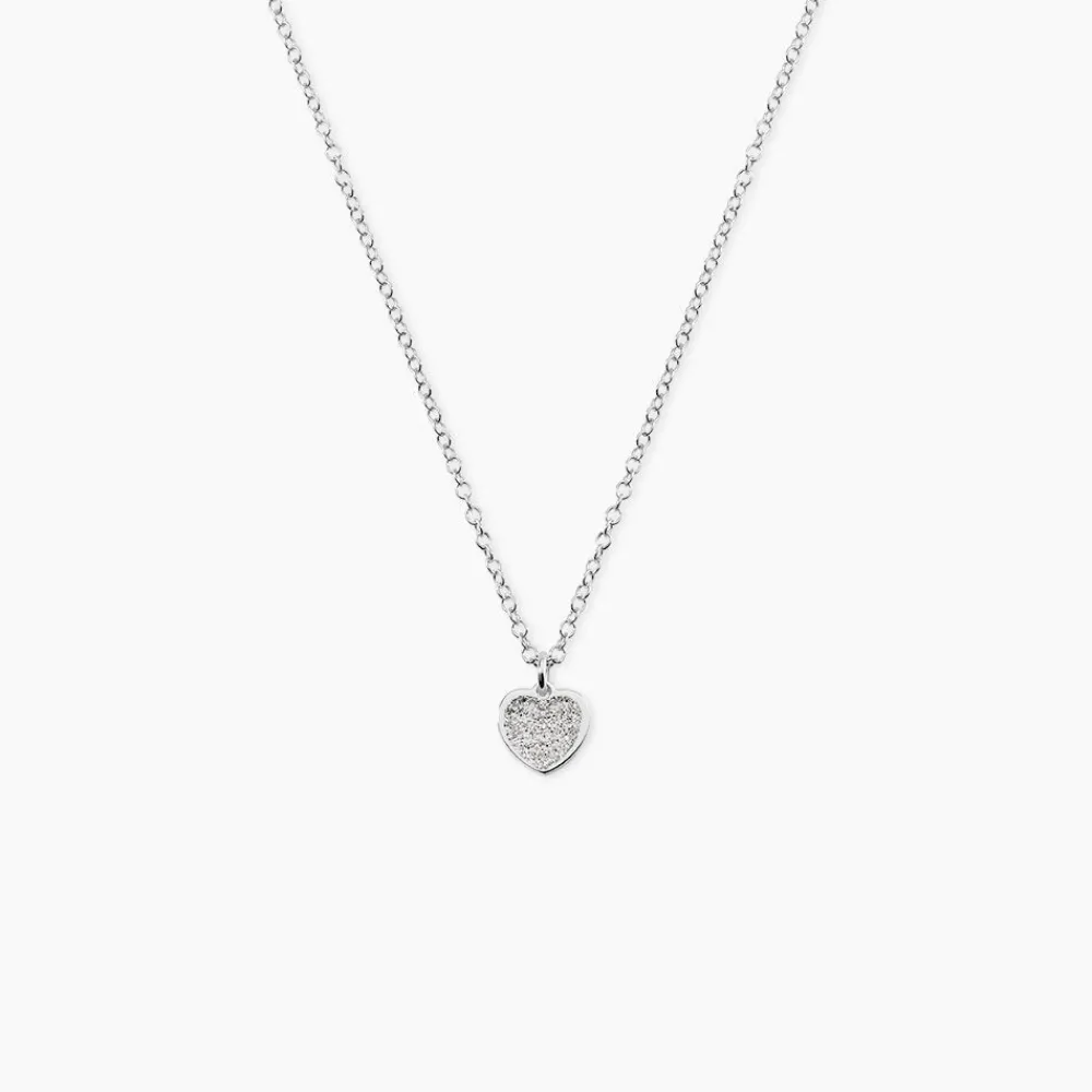 Marc Orian Colliers Fantaisie|Colliers > Collier Zilla Argent Blanc