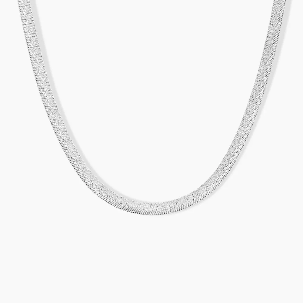 Marc Orian Colliers Fantaisie|Colliers > Collier Zoubeida Argent Blanc