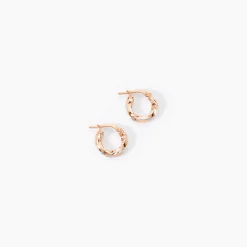 Marc Orian Créoles Argent|Créoles > Creoles Argent Rose Diane