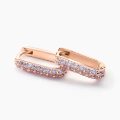 Marc Orian Créoles Argent|Bijoux Zirconium > Creoles Rio Argent Rose Oxyde De Zirconium argent rose oxyde lavande
