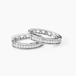 Marc Orian Créoles Argent|Bijoux Zirconium > Créoles Alexa Argent Argenté Oxyde De Zirconium