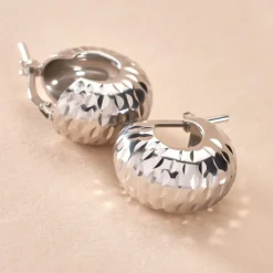 Marc Orian Créoles Argent|Créoles > Créoles Amadi Argent Blanc