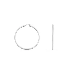 Marc Orian Créoles Argent|Créoles > Créoles Argent Blanc Anne