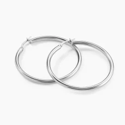 Marc Orian Créoles Argent|Créoles > Créoles Argent Blanc Anne