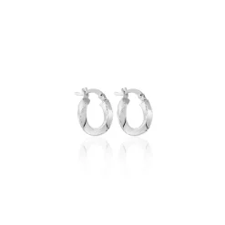 Marc Orian Créoles Argent|Créoles > Créoles Argent Blanc Ava