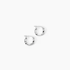 Marc Orian Créoles Argent|Créoles > Créoles Argent Blanc Diane