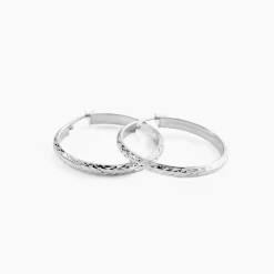 Marc Orian Créoles Argent|Créoles > Créoles Argent Blanc Esmee
