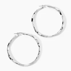 Marc Orian Créoles Argent|Créoles > Créoles Argent Blanc Ires