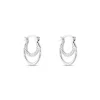 Marc Orian Créoles Argent|Bijoux Zirconium > Créoles Argent Blanc Linnette Oxydes De Zirconium