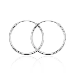Marc Orian Créoles Argent|Créoles > Créoles Argent Blanc Najiha