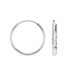Marc Orian Créoles Argent|Créoles > Créoles Argent Blanc Najiha