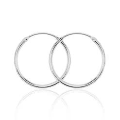 Marc Orian Créoles Argent|Créoles > Créoles Argent Blanc Najiha
