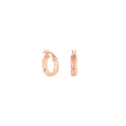 Marc Orian Créoles Argent|Créoles > Créoles Argent Rose Ava