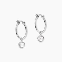 Marc Orian Créoles Argent|Bijoux Zirconium > Créoles Bastiano Rondes Argent Blanc Oxyde De Zirconium