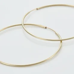 Créoles Dominae Flexible Or Jaune