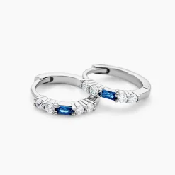 Marc Orian Créoles Argent|Bijoux Zirconium > Créoles Felisa Argent Blanc Oxyde De Zirconium