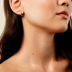 Marc Orian Créoles Argent|Créoles > Créoles Frida Argent Blanc