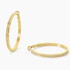 GUESS BIJOUX Bijoux Zirconium|Créoles > Créoles Guess Color My Day Acier Jaune Oxyde De Zirconium