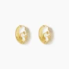 GUESS BIJOUX Bijoux Zirconium|Créoles > Créoles Guess Crazy Earrings Acier Jaune Oxyde De Zirconium