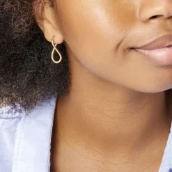 Marc Orian Créoles|Créoles Femme > Créoles Hellen Or Jaune