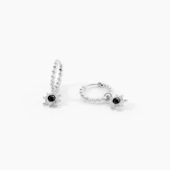 Marc Orian Créoles Argent|Bijoux Zirconium > Créoles Hesper Argent Blanc Oxyde De Zirconium
