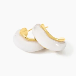 Marc Orian Créoles|Créoles Femme > Créoles Idina Acier Jaune